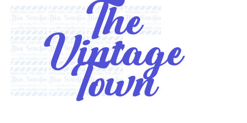 The Vintage Town-font-download