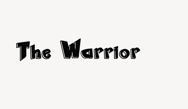 The Warrior Font