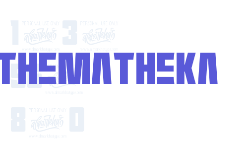 Thematheka Font