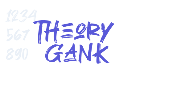 Theory Gank font