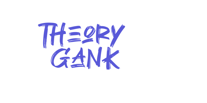 Theory Gank Font Download