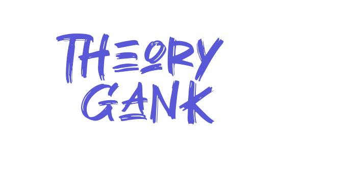 Theory Gank Font