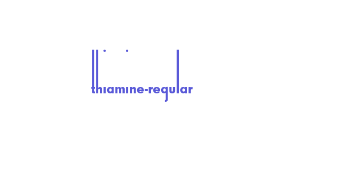 Thiamine-Regular Font Download