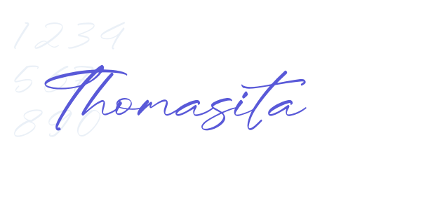 Thomasita font free