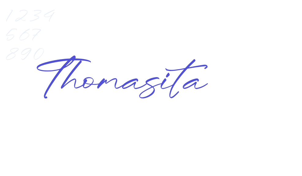 Thomasita-font-download