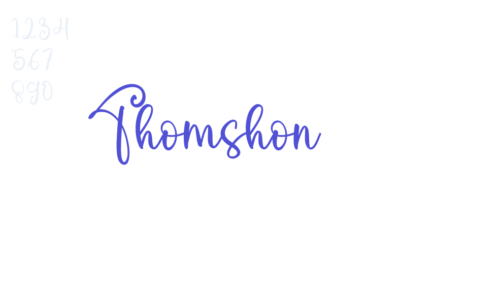 Thomshon-font-download