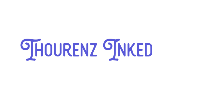 Thourenz Inked Font Download