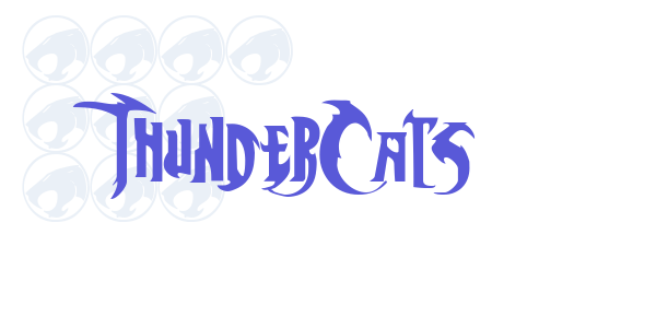 ThunderCats font free