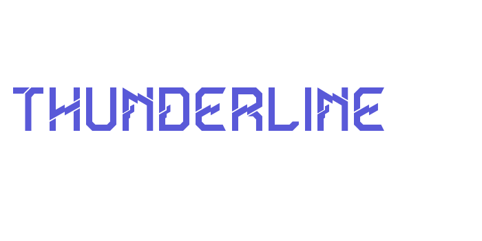 Thunderline Font Download