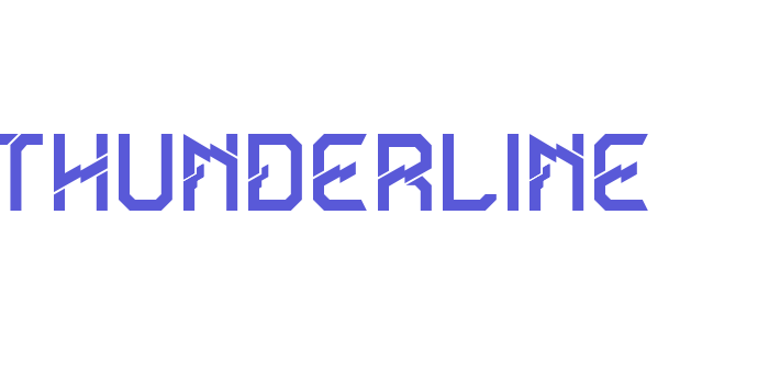 Thunderline Font