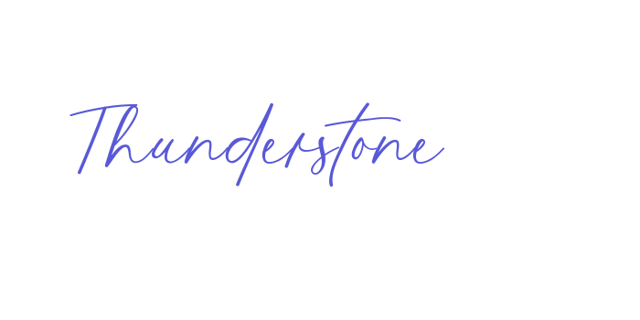 Thunderstone Font Download