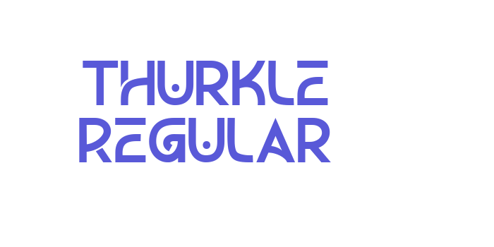 Thurkle Regular Font Download