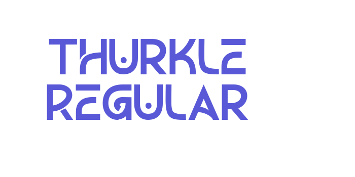 Thurkle Regular Font