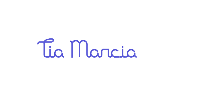 Tia Marcia Font