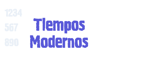 Tiempos Modernos font free