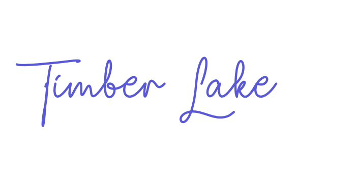 Timber Lake Font