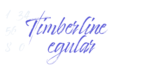 Timberline Regular font free