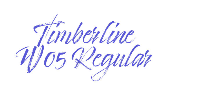 Timberline W05 Regular Font Download