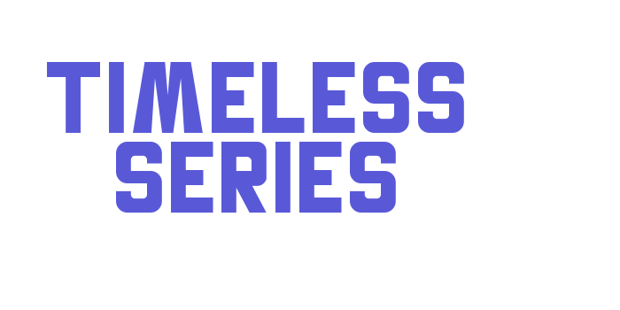 Timeless Series Font