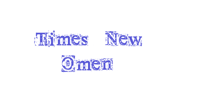 Times New Omen Font Download