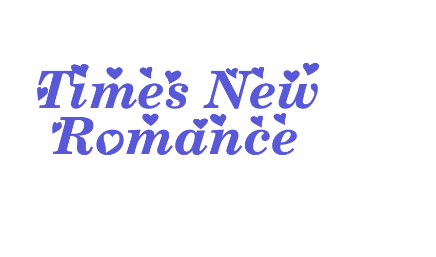 Times New Romance Font Download