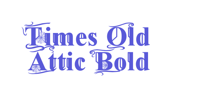 Times Old Attic Bold Font Download