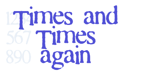 Times and Times again-font-download