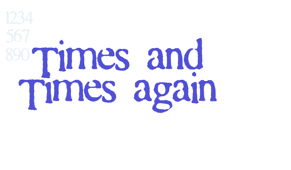 Times and Times again-font-download