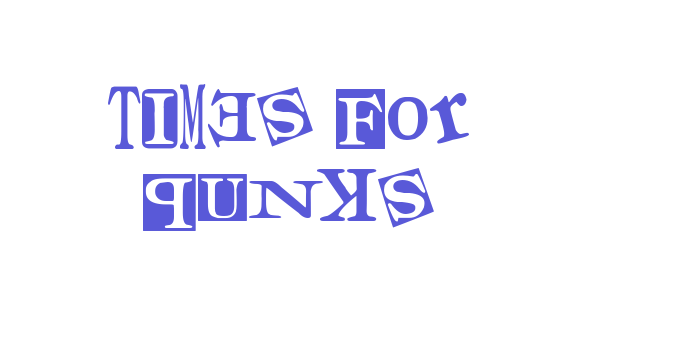 Times for Punks Font Download