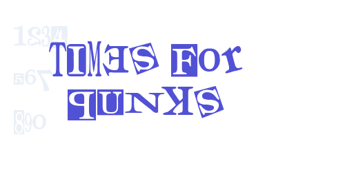 Times for Punks-font-download