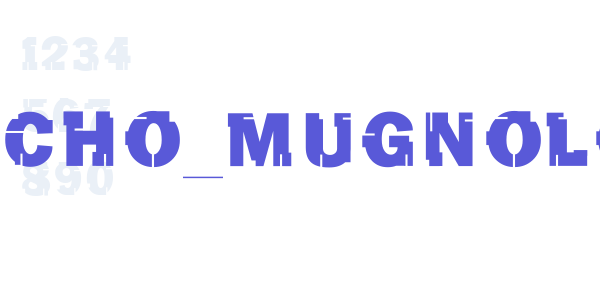 Tincho_Mugnolo font