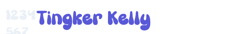 Tingker Kelly font download