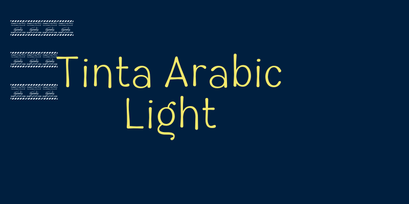 Tinta Arabic Light