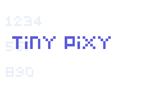 Tiny Pixy Font Download