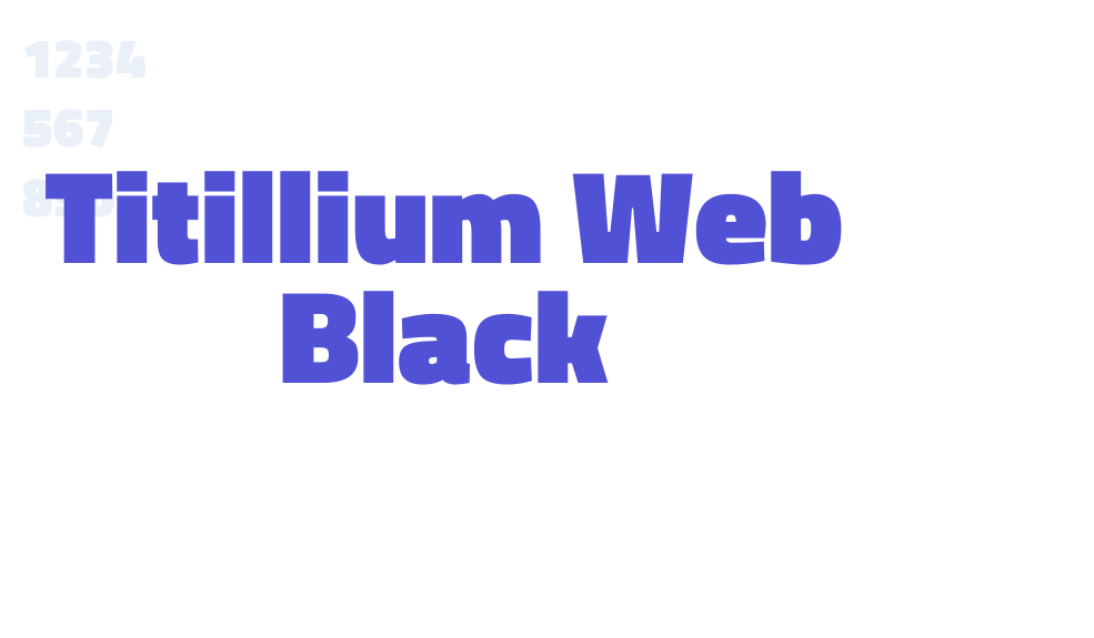 Titillium Web Black-font-download