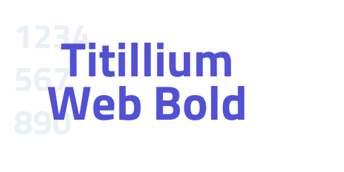 Titillium Web Bold-font-download