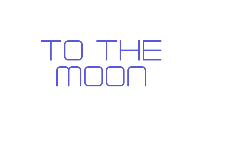 To The Moon Font