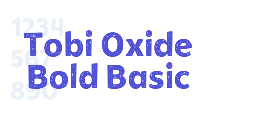Tobi Oxide Bold Basic-font-download