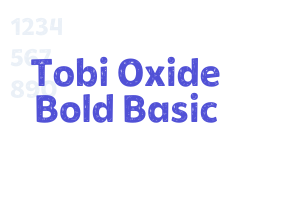 Tobi Oxide Bold Basic