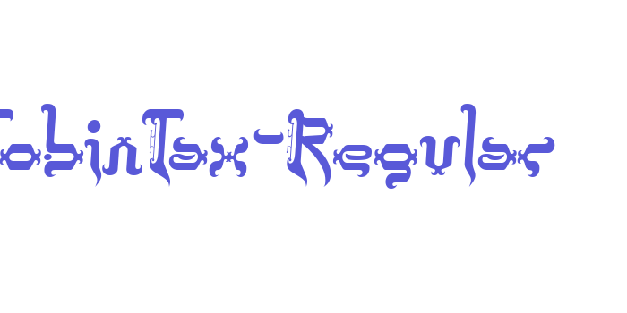 TobinTax-Regular Font Download