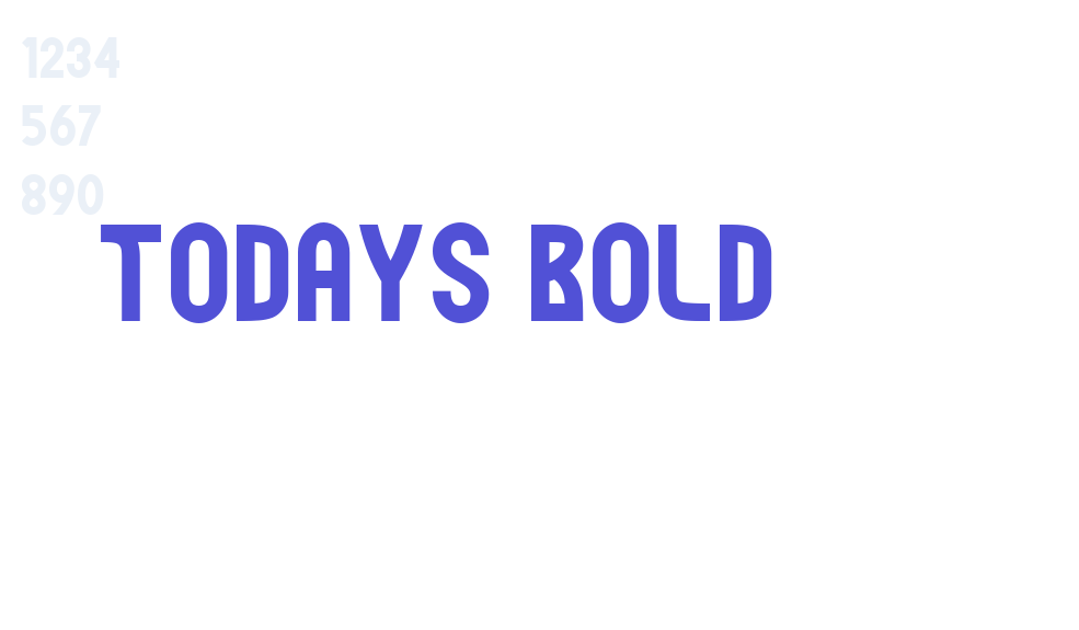 Todays Bold-font-download