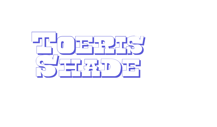 Toeris Shade Font Download