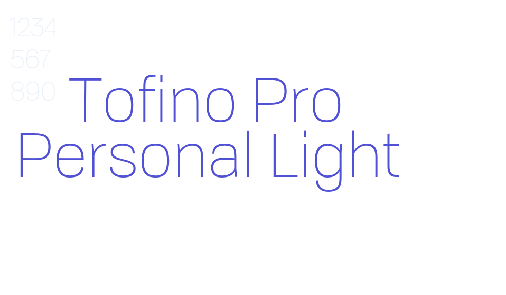 Tofino Pro Personal Light-font-download