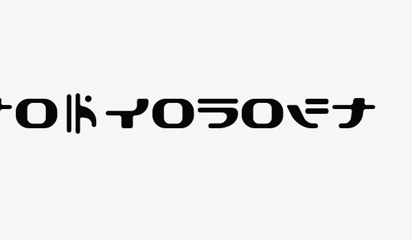 TokyoSoft Font