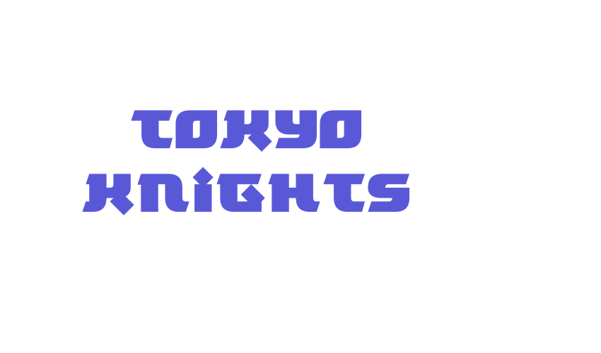 Tokyo Knights Font Download