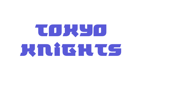 Tokyo Knights Font Download