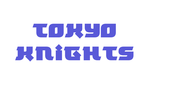 Tokyo Knights Font