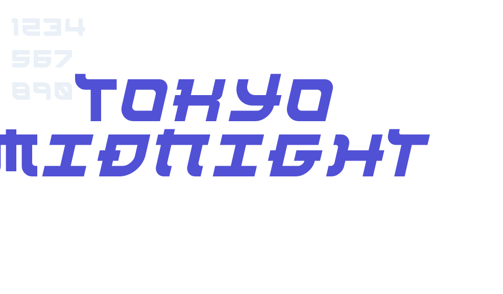 Tokyo Midnight-font-download