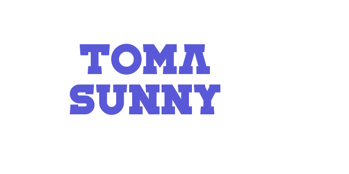 Toma Sunny Font Download