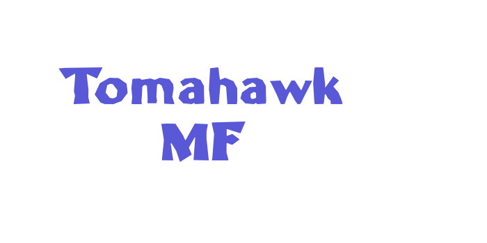 Tomahawk MF Font Download